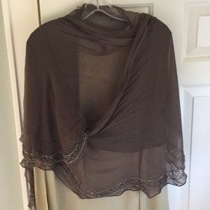 Joolay versatile sheer bedazzled  wrap.